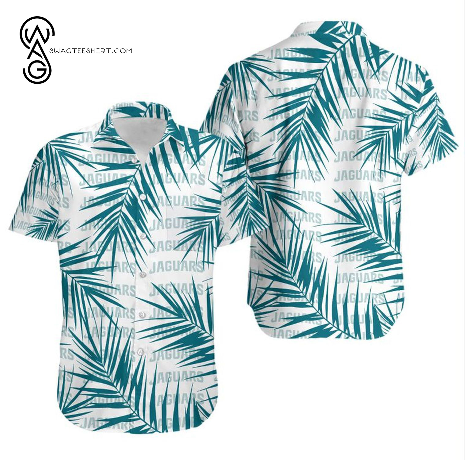 For Fan Jacksonville Jaguars Summer Vibes Hawaiian Shirt