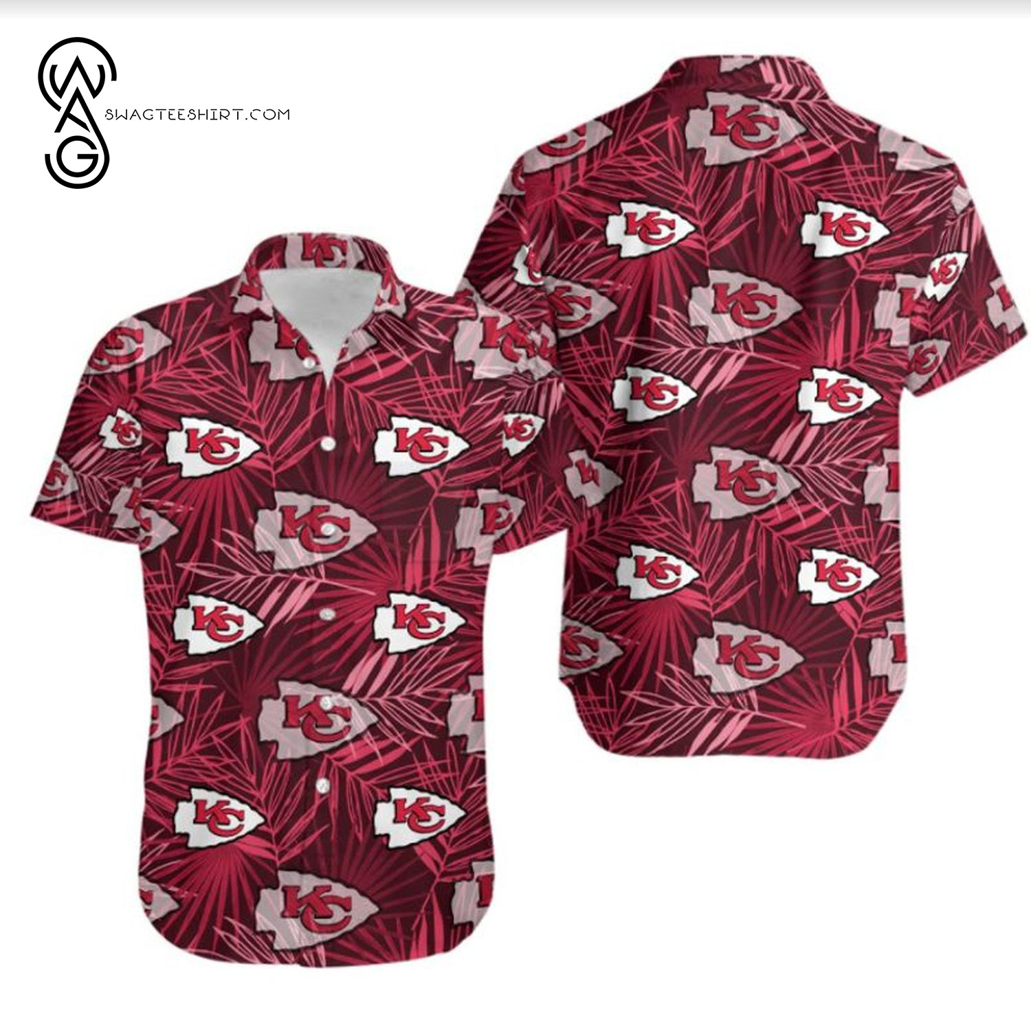 For Fan Kansas City Chiefs Summer Vibes Hawaiian Shirt