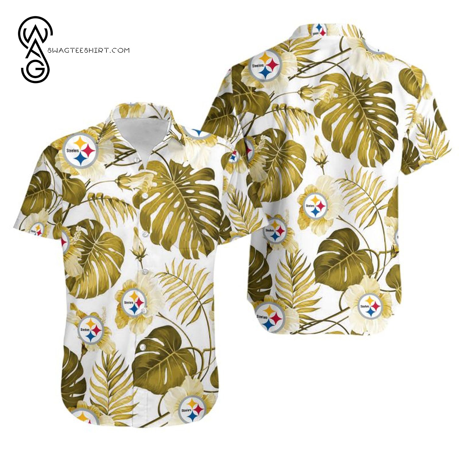 For Fan NFL Tennessee Titans Floral Beach Hawaiian Shirt