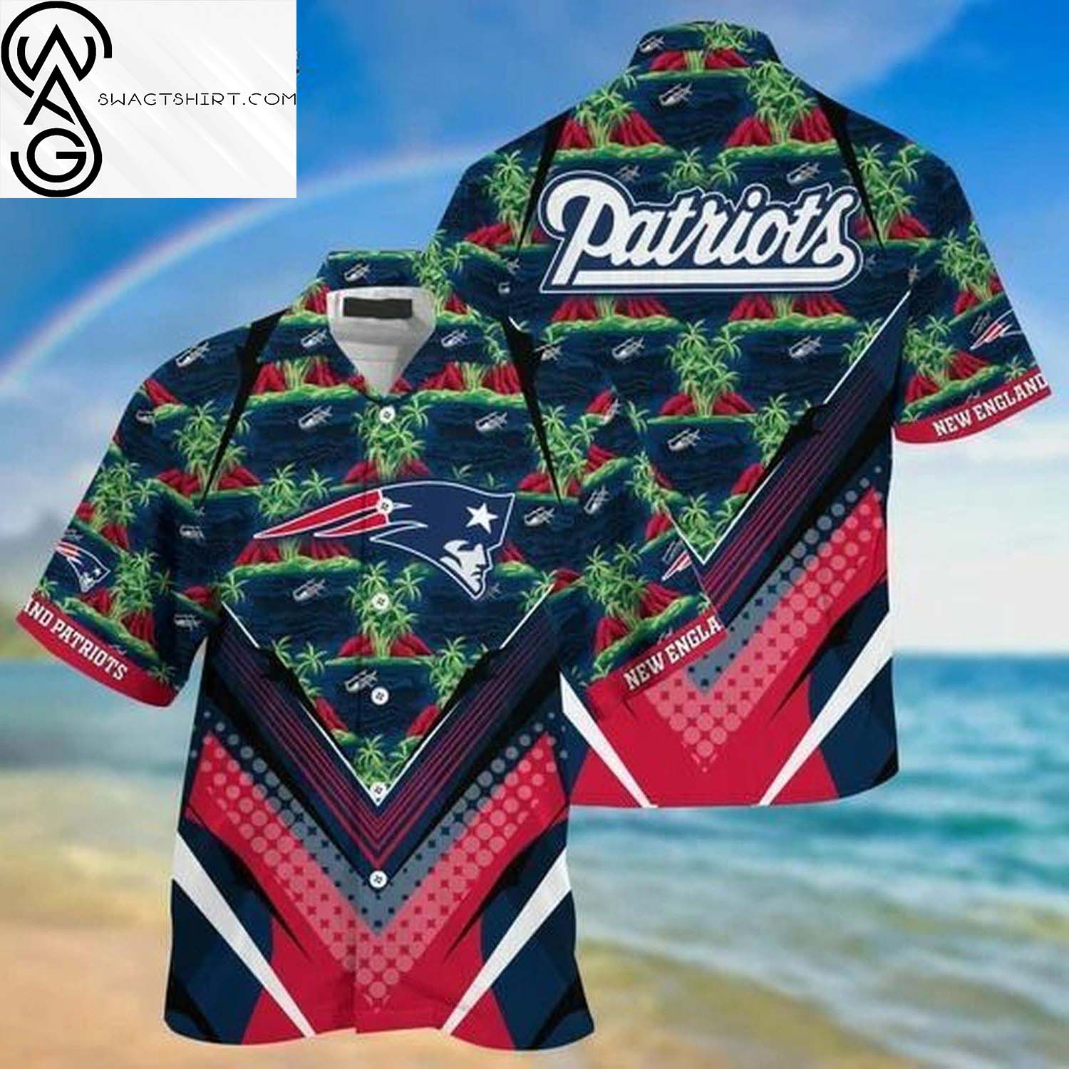 For Fans New England Patriots This Season All Over Print Hawaiian Shirt And Short