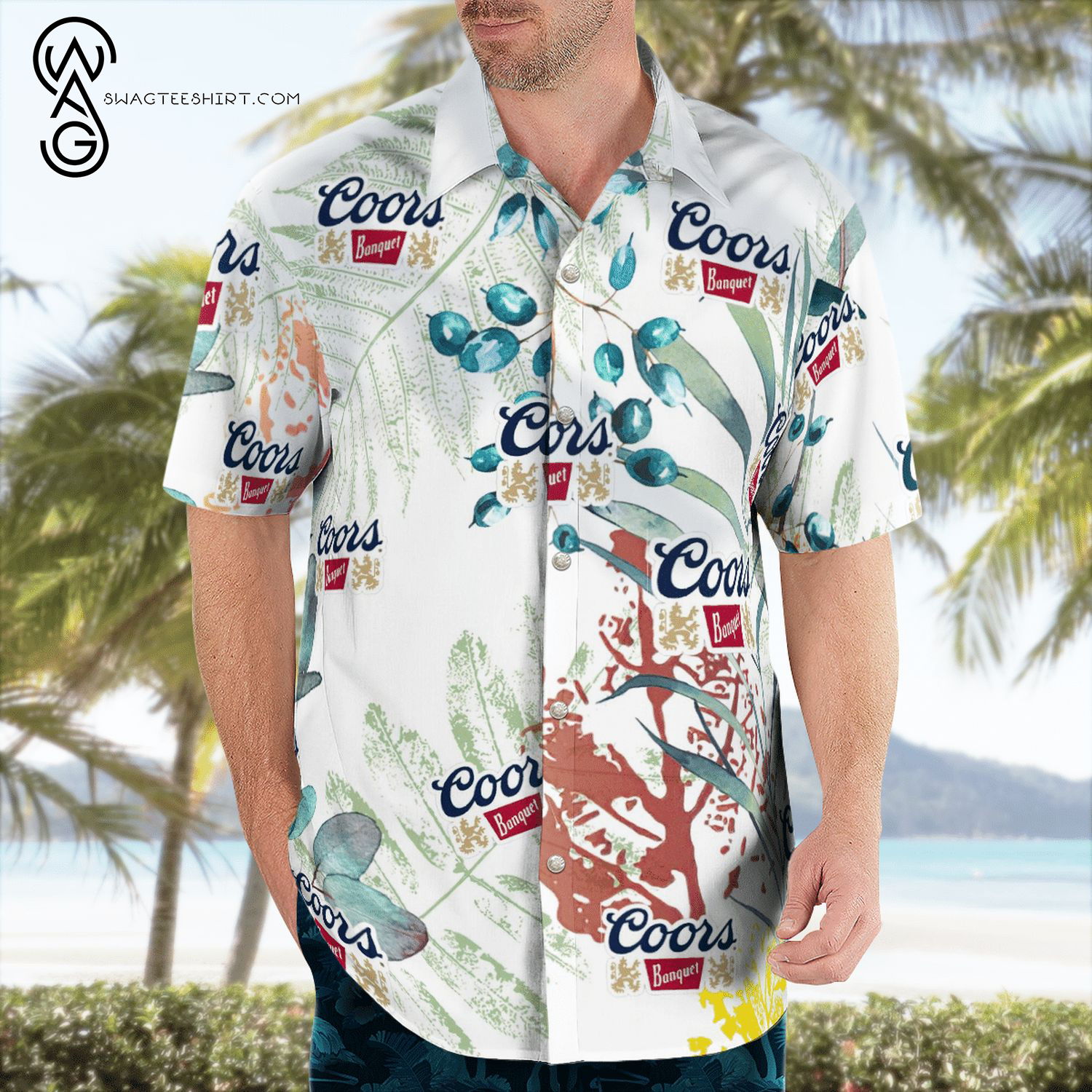 For Summer Corona Extra Beer Hawaiian Shirts And Beach Shorts