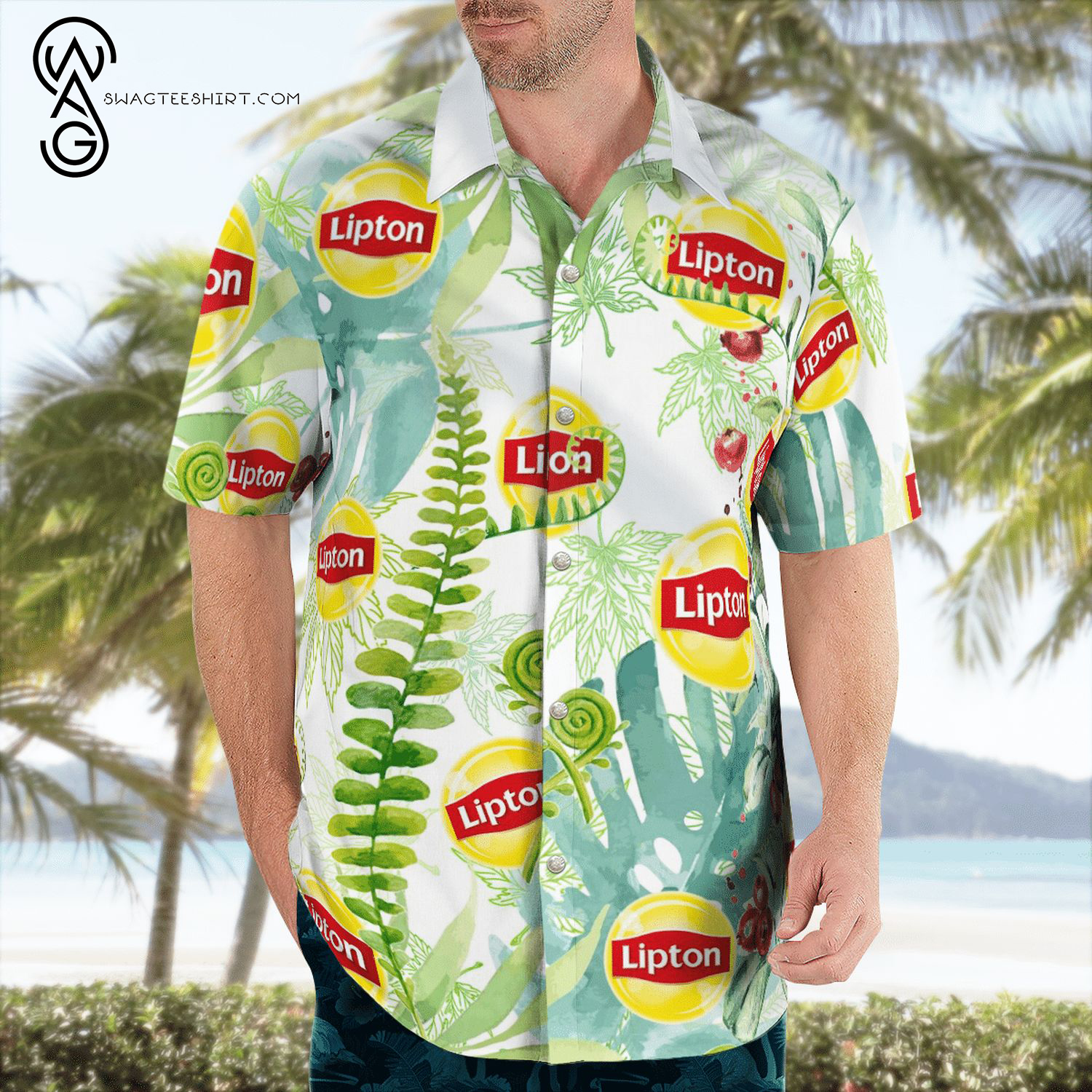 For Summer Keystone Light Beer Hawaiian Shirts And Beach Shorts