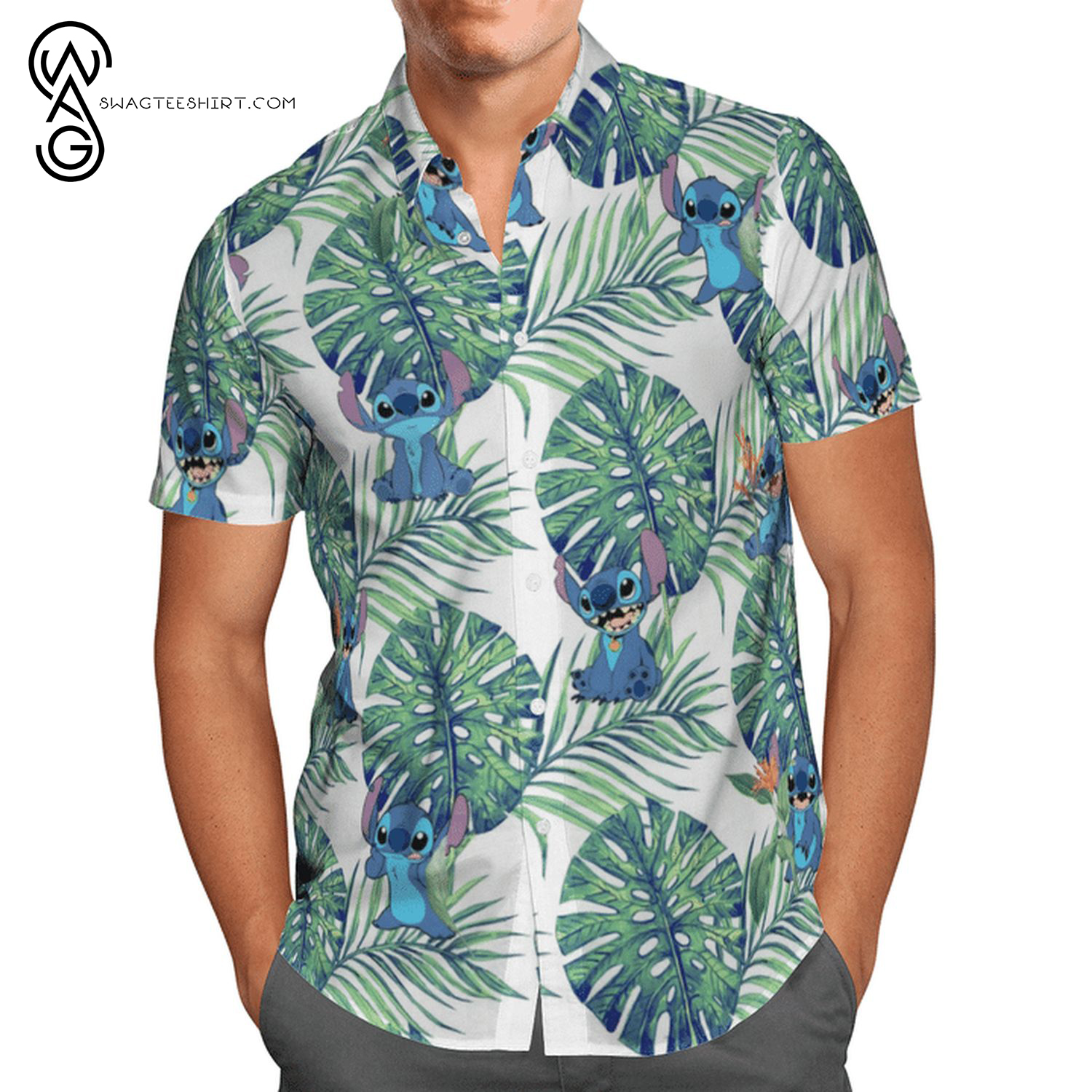 For Summer Stitch And Lilo Hawaiian Shirts And Beach Shorts