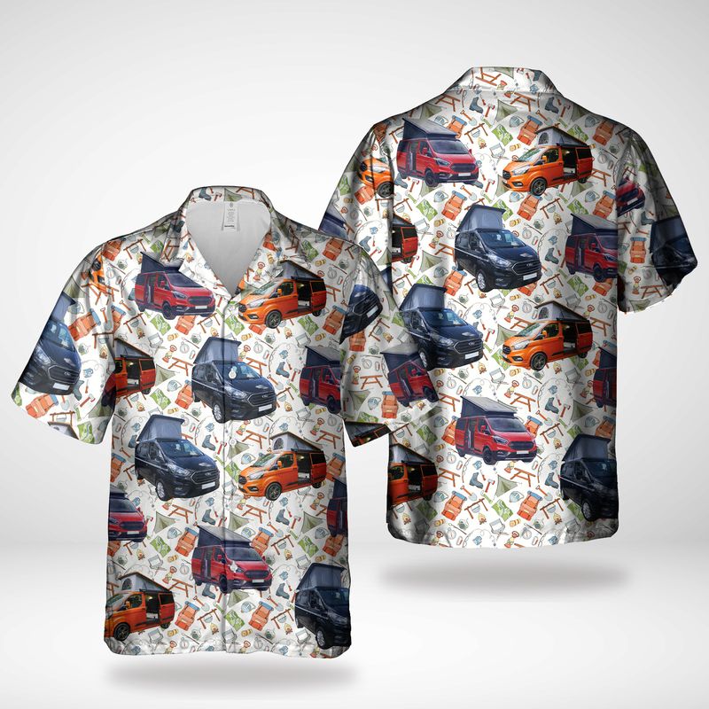 Ford Short Sleeve Hawaiian Shirt