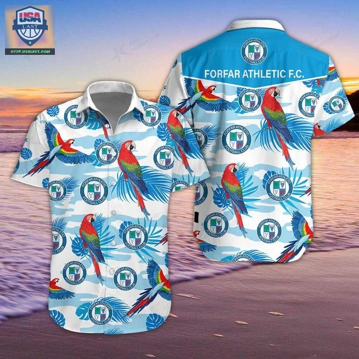 Forfar Athletic F.C Hawaiian Shirt