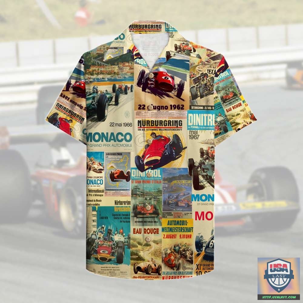 Formula One 2 Hawaiian Shirt