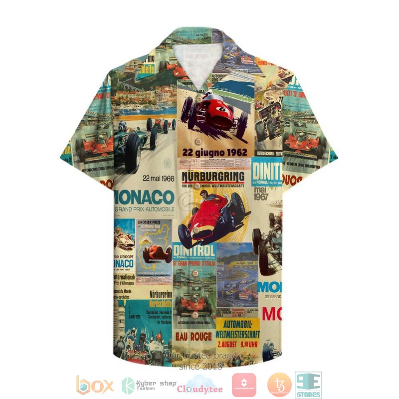 Formula 1 One Teams 2021 Hawaiian Shirt