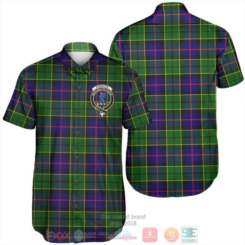 Forsyth Modern Tartan Hawaiian Shirt