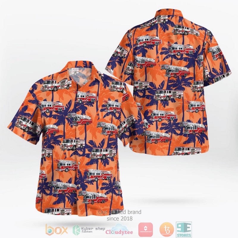 Fort Mojave Mesa Fire District Hawaiian Shirt