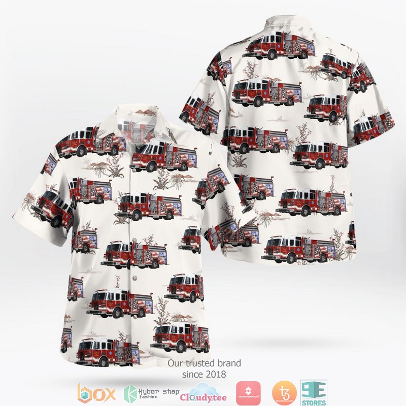 Fort Smith Arkansas Fort Smith EMS Aloha Shirt