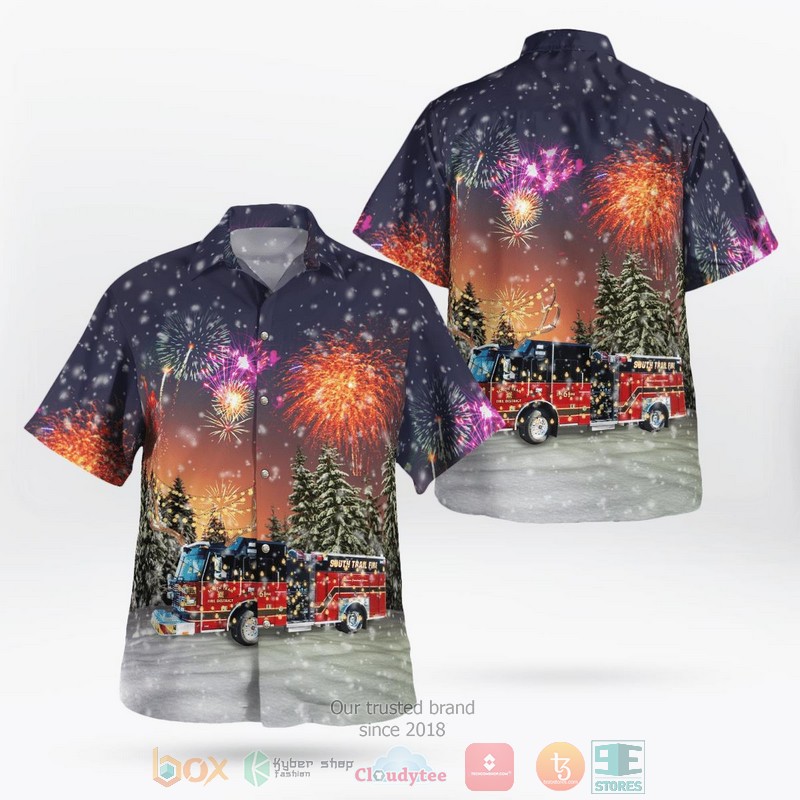 Fort Myers Lee County Florida Page Filed Airport Fire Rescue Hawaiian Shirt