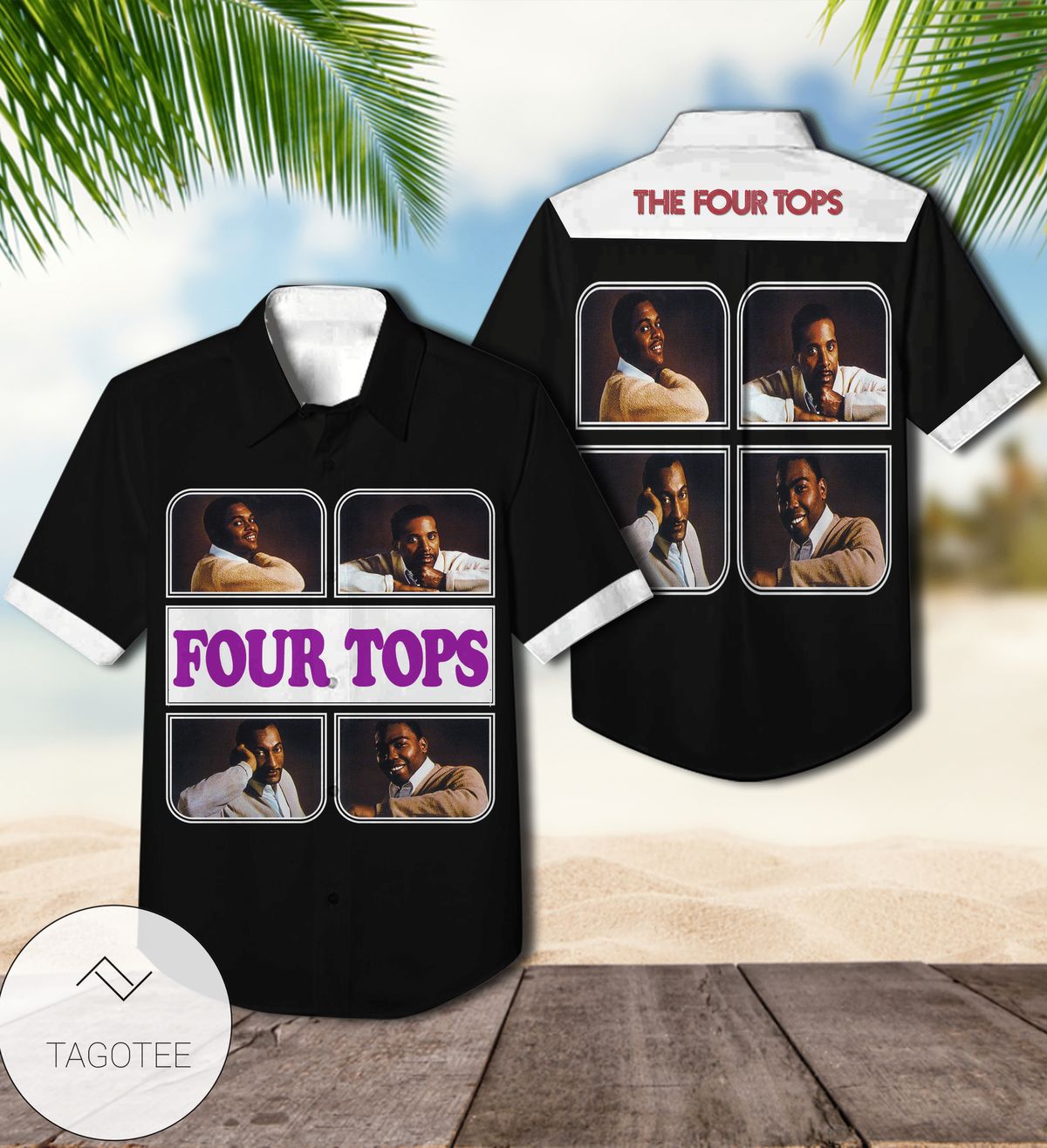 Four Tops Second Album Cover Hawaiian Shirt