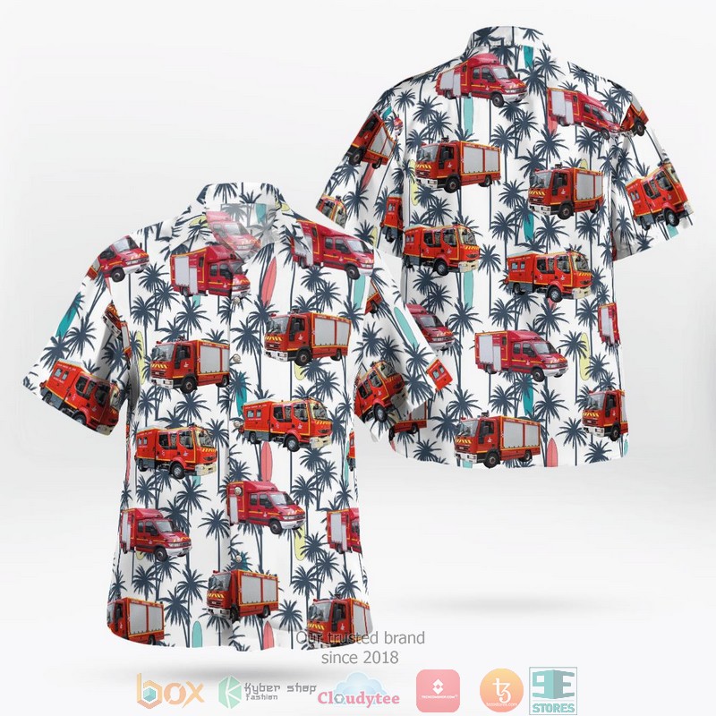 Fort Worth Texas Fort Worth Police Department Ford Explorer Police Interceptor Utility And Bell 206B Helicopter Hawaiian Shirt