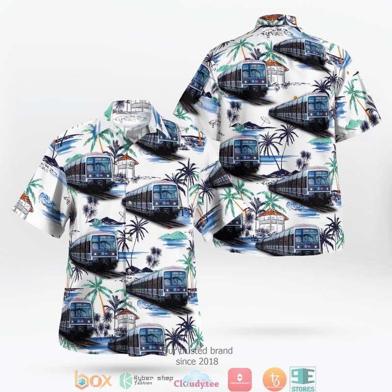 France SNCF Class BB 67400 Diesel Locomotives Hawaiian Shirt