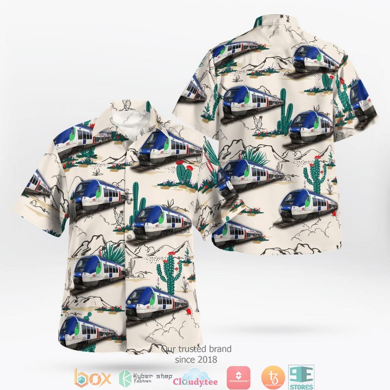 France RATP Tram On Tramway Line T3a Hawaiian Shirt