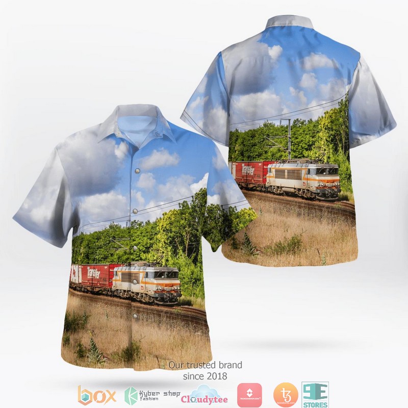 France RATP Tram On Tramway Line T3a Hawaiian Shirt