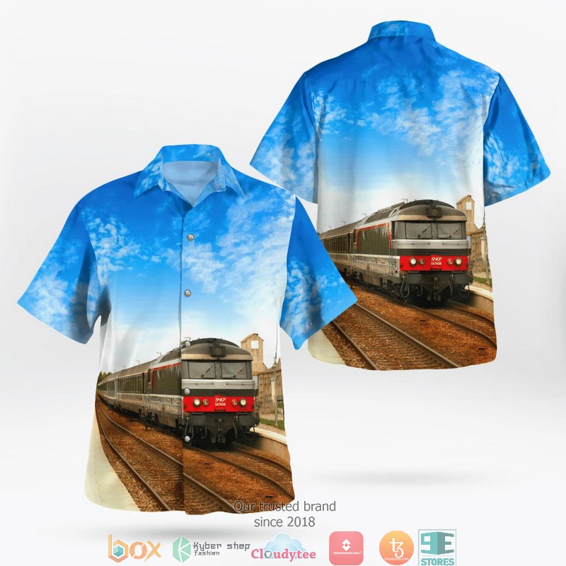 France SNCF Class T 2000 RTG Gas Turbine Multiple Unit Hawaiian Shirt