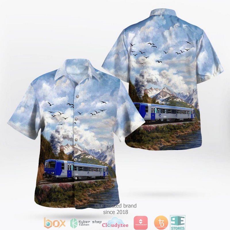 France SNCF Class T 2000 RTG Gas Turbine Multiple Unit Hawaiian Shirt