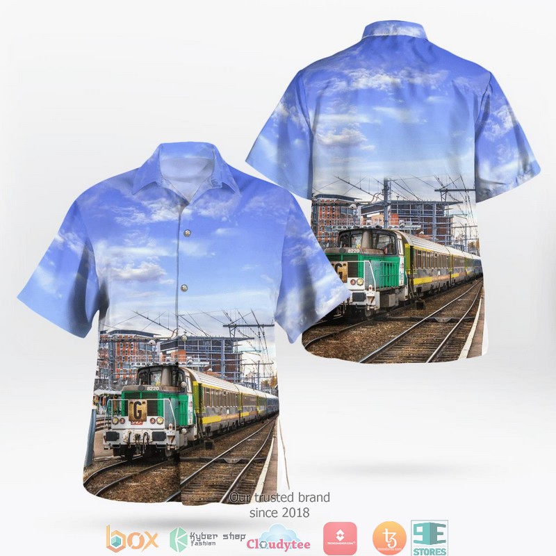 France SNCF Class X 3800 Diesel Railcars Hawaiian Shirt