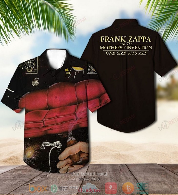 Frank Zappa Pipco Short Sleeve Hawaiian Shirt