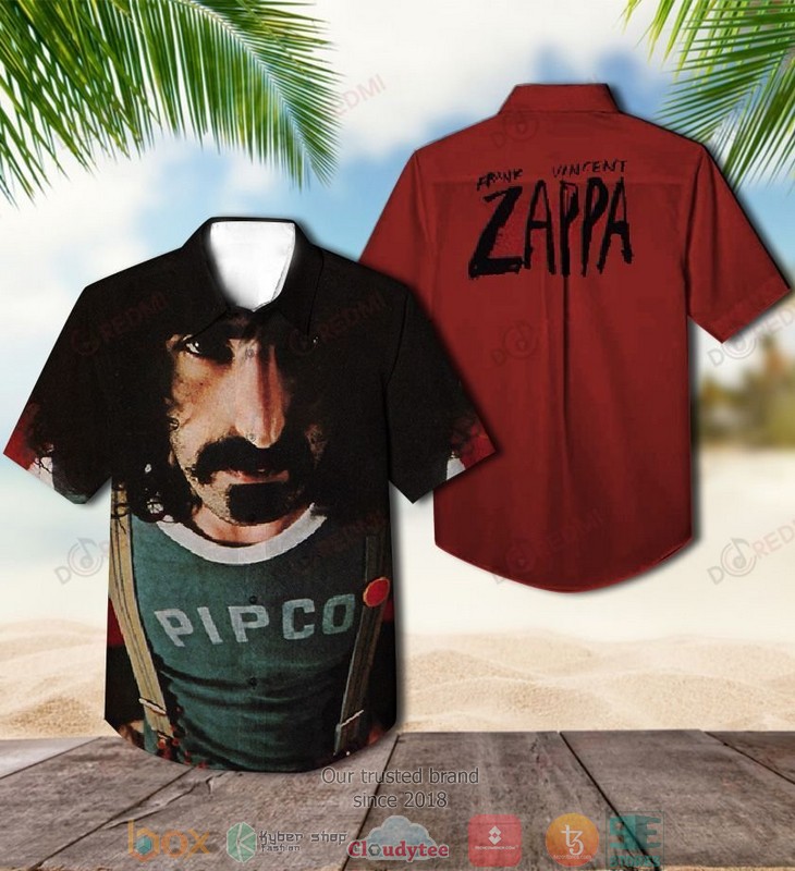 Frank Zappa Sheik Yerbouti Hawaiian Shirt