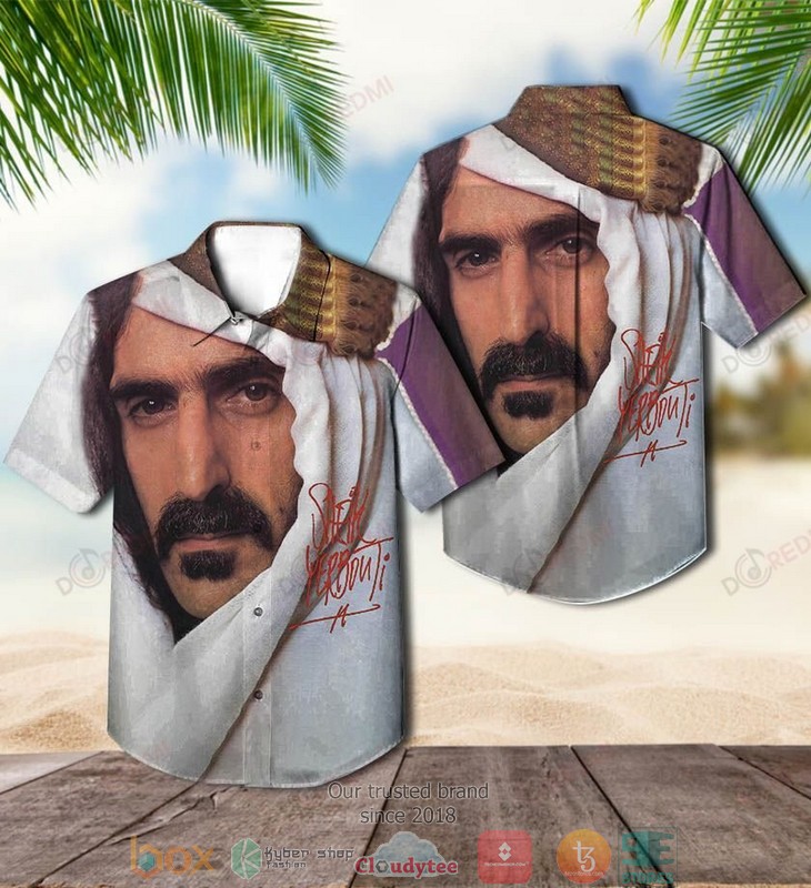 Frank Zappa Pipco Short Sleeve Hawaiian Shirt