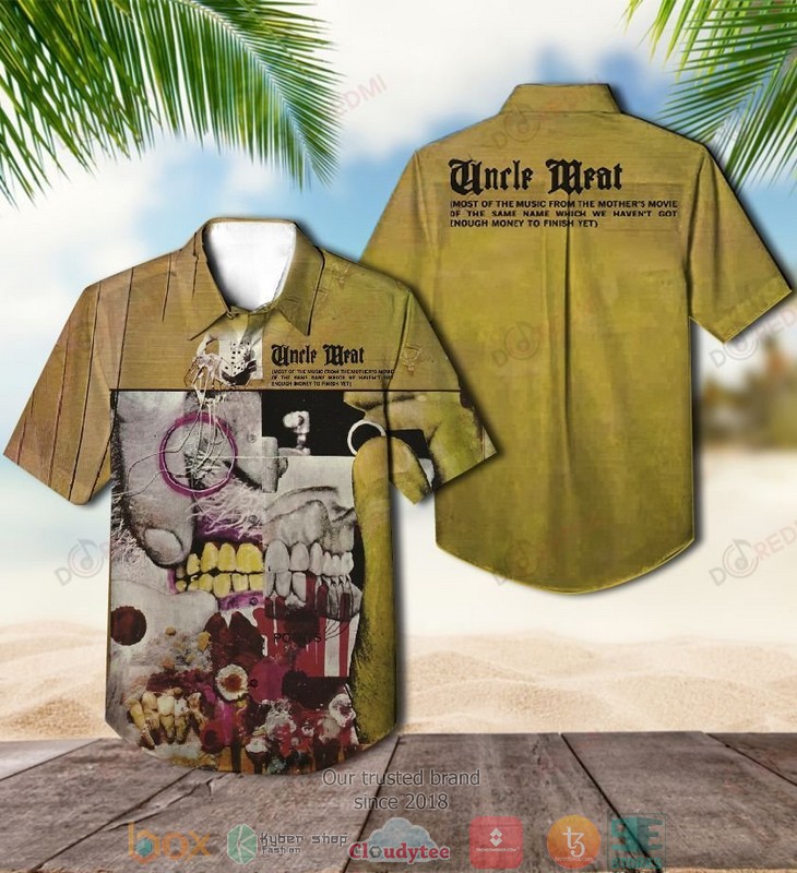 Frank Zappa Zoot Allures Short Sleeve Hawaiian Shirt