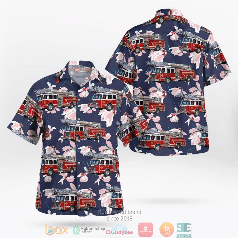 Frankfort Kentucky Frankfort Fire & EMS Hawaiian Shirt