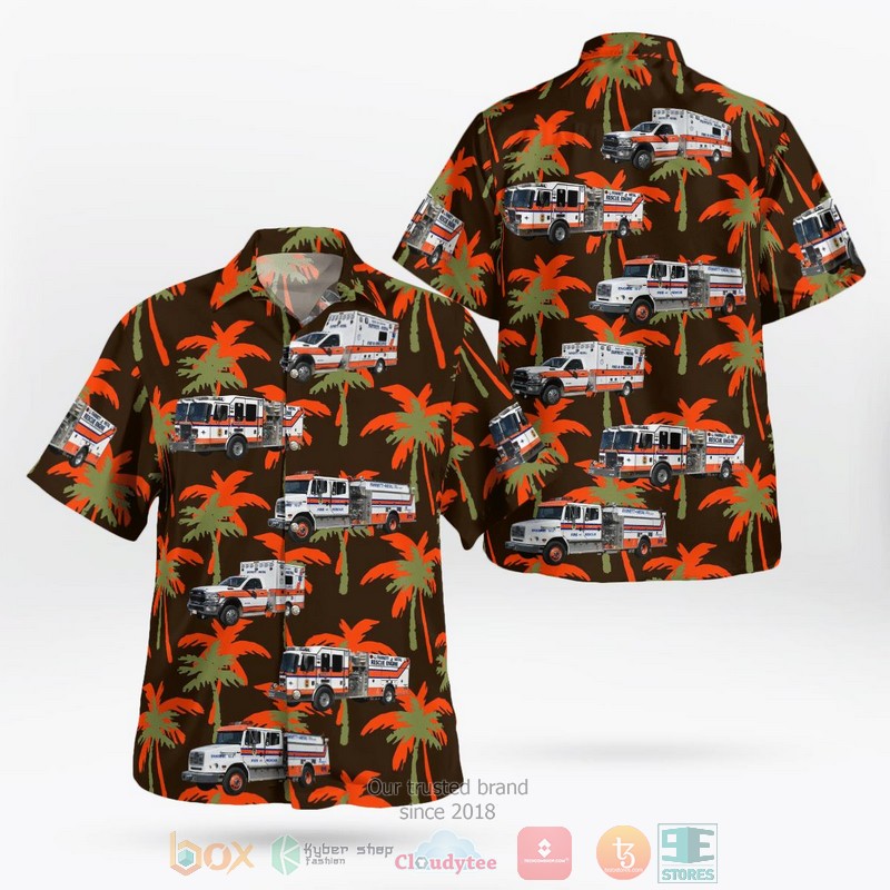 Franklin County Sheriff Bus Hawaii 3D Shirt