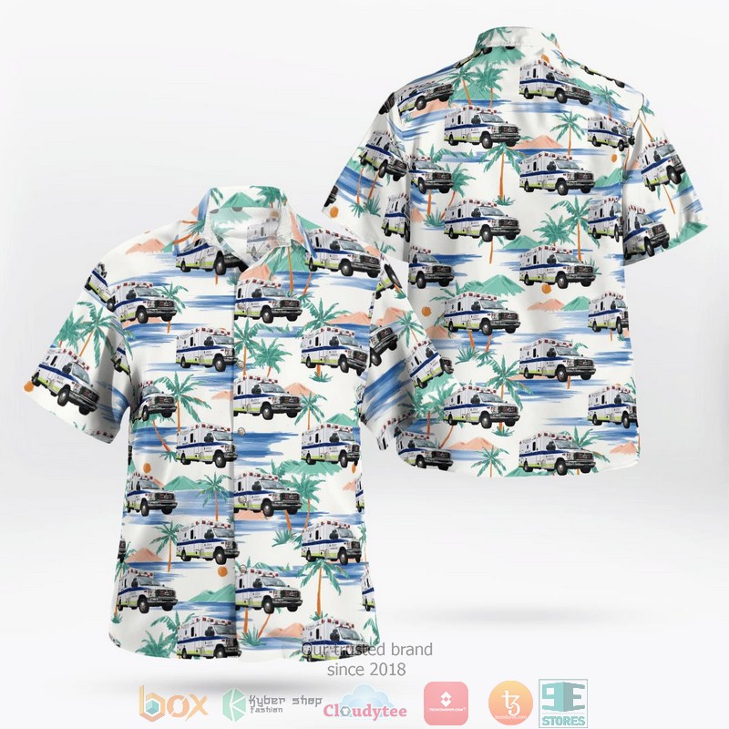 Franklin County Sheriff Bus Hawaii 3D Shirt