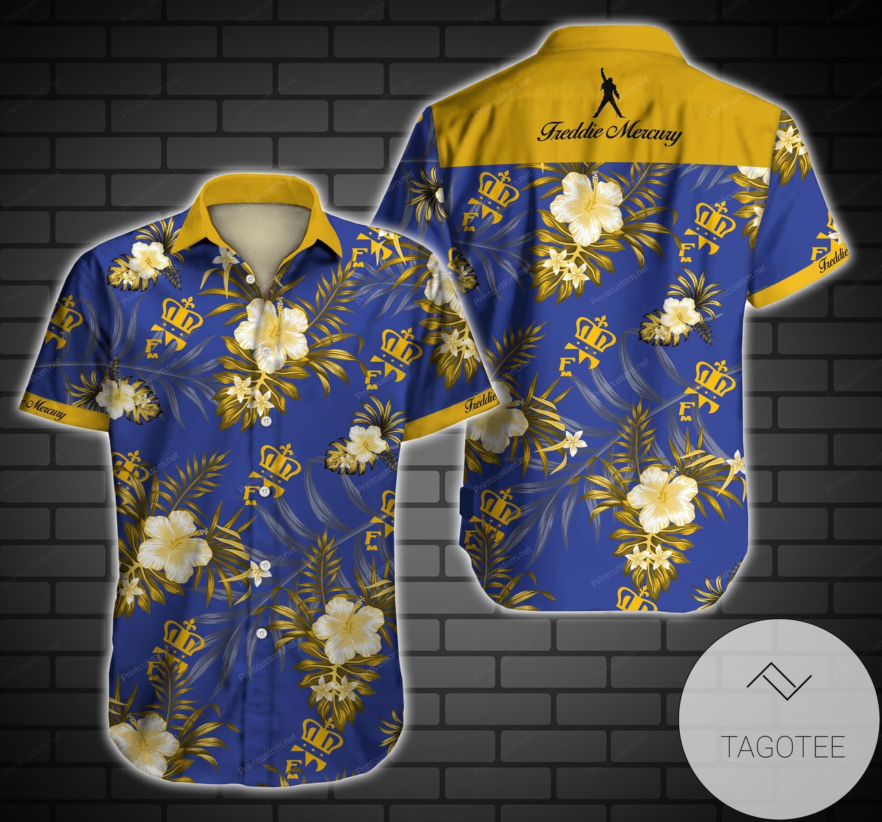 Freddie Mercury Hawaiian Shirt