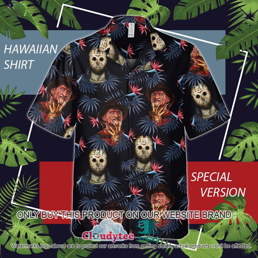 Freddy and Jason are friend Hawaiian Shirt