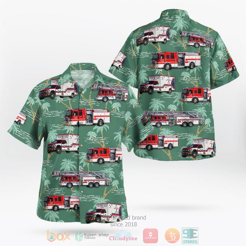 Frederick Maryland Frederick County Sheriff’s Office 3D Hawaii Shirt