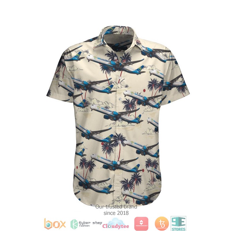 French Army Eurocopter AS-532UL Cougar Hawaiian Shirt