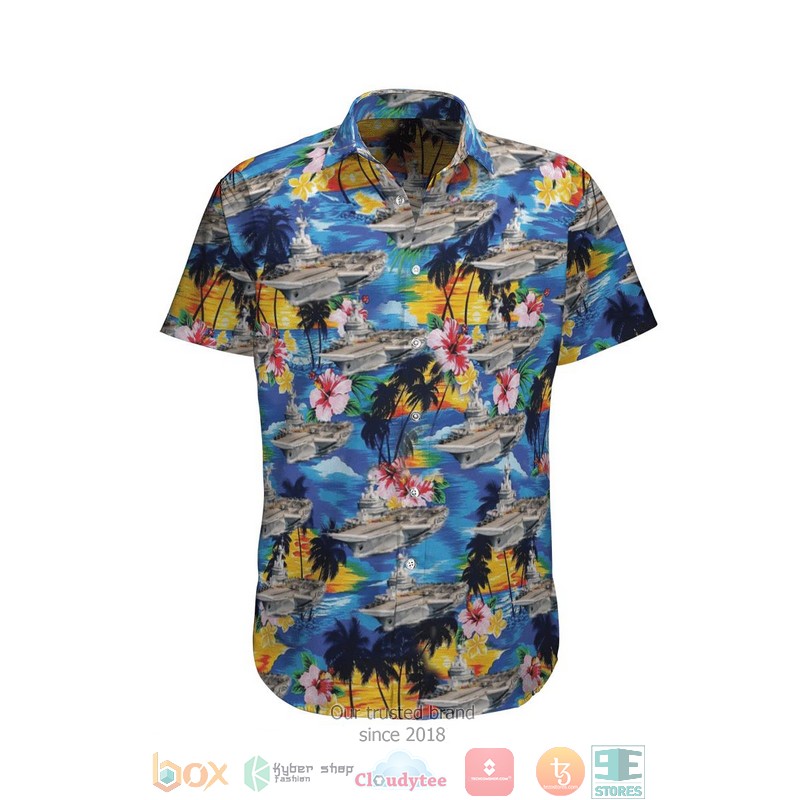 French Air and Space Force Mirage 2000D Hawaiian Shirt