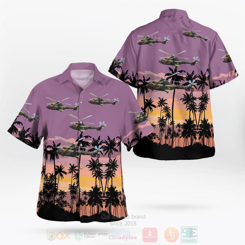 French Air Caraibes Airbus A350-1041 Hawaiian Shirt