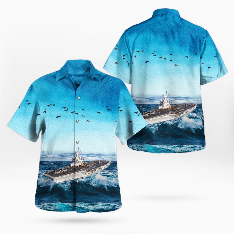 French Navy Dassault Rafale M Hawaiian Shirt mkjpg