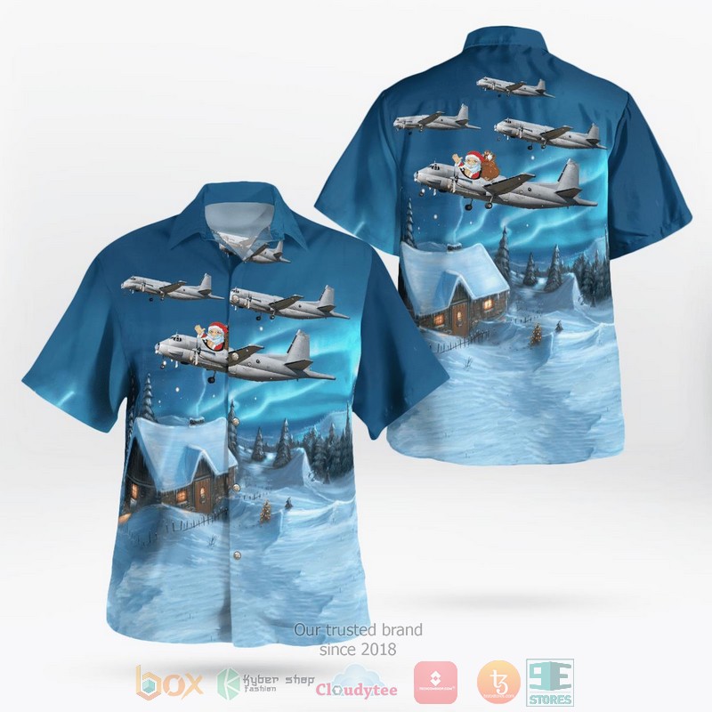 French Navy Dassault-Breguet Super Etendard Hawaiian Shirt