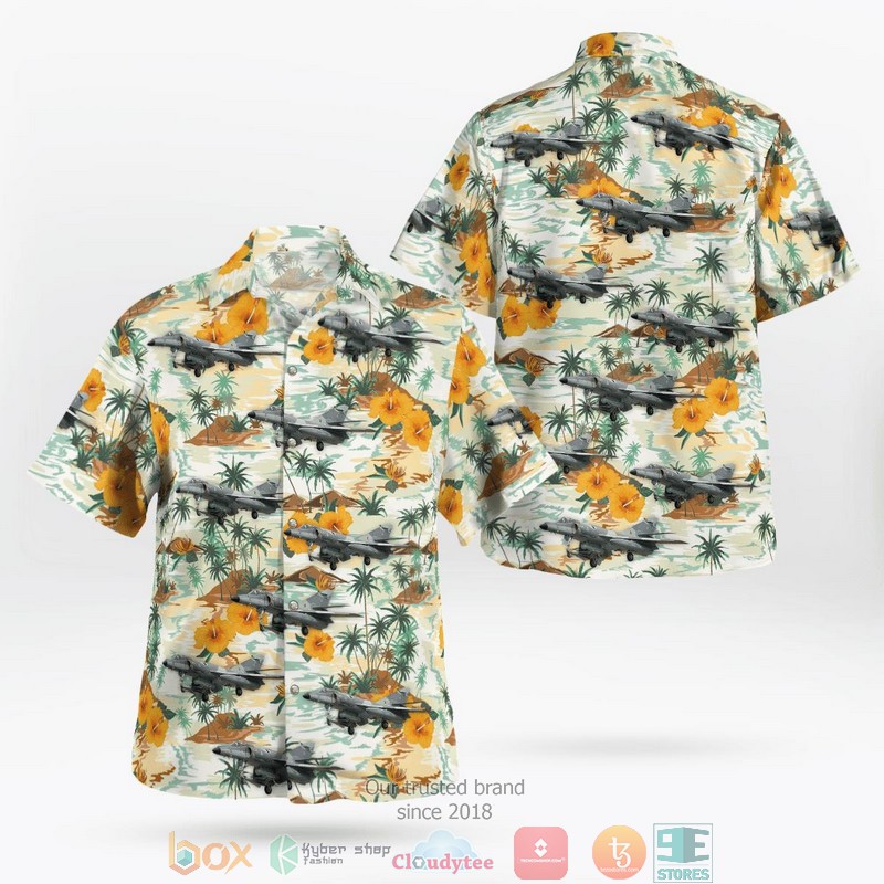 French Navy Dassault Rafale M Hawaiian Shirt