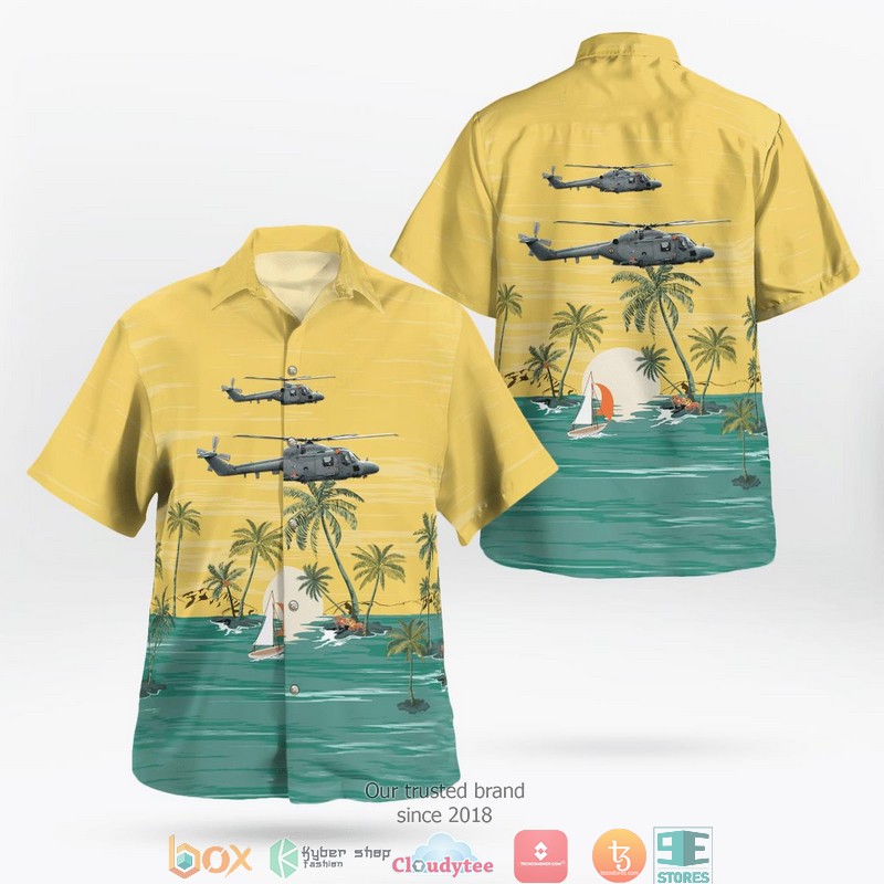 French Navy Marine Nationale Northrop Grumman E 2 Hawkeye Hawaiian Shirt