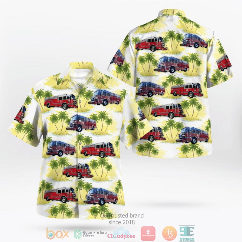 Fresno St. Bulldogs Hawaiian Shirt, Short