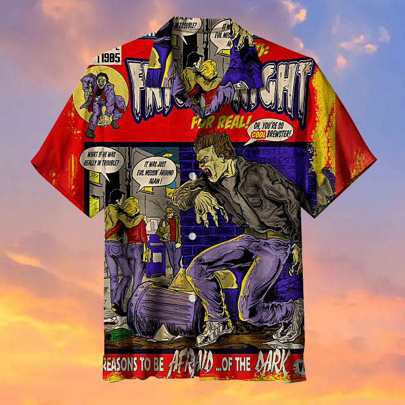 Ghost Rider Johnny Blaze Hawaiian Shirt