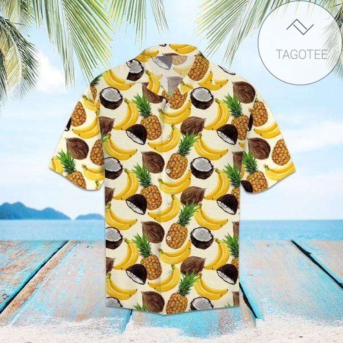 Frozen Hawaiian Graphic Print Short Sleeve Hawaiian Casual Shirt