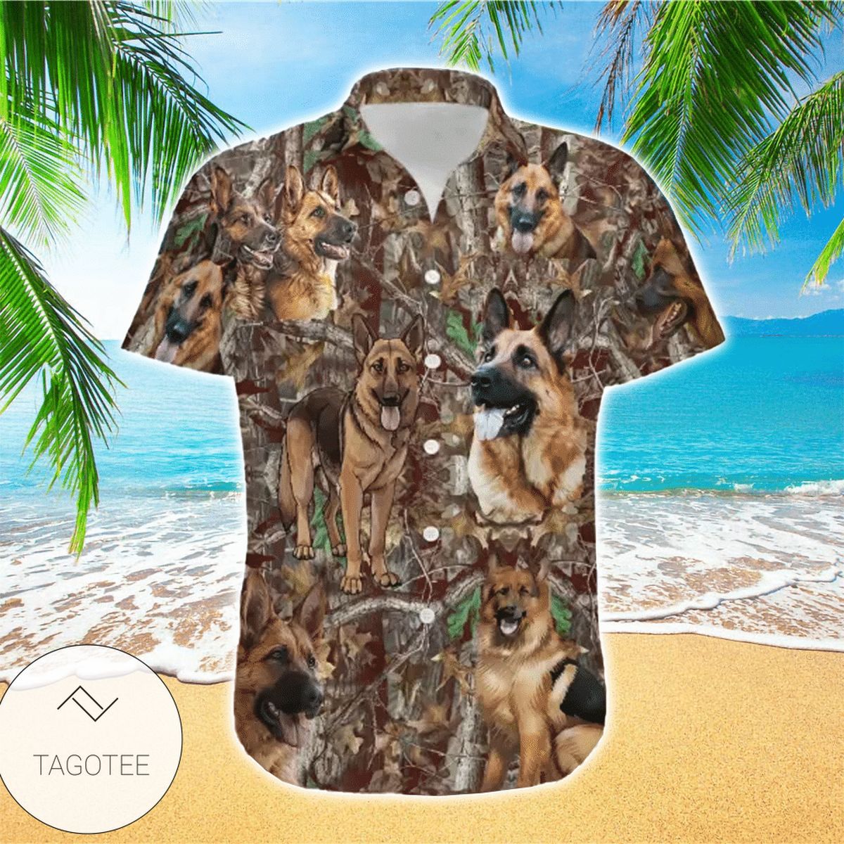 Funny Goat Hawaiian Shirt