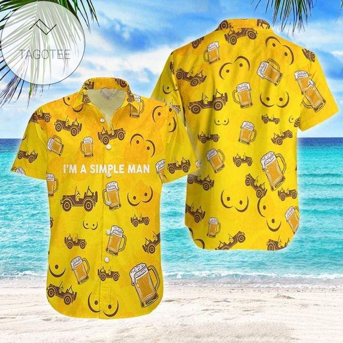 Funny Halloween Trick or Treat Boo Pumpkin Hawaiian Aloha Shirts