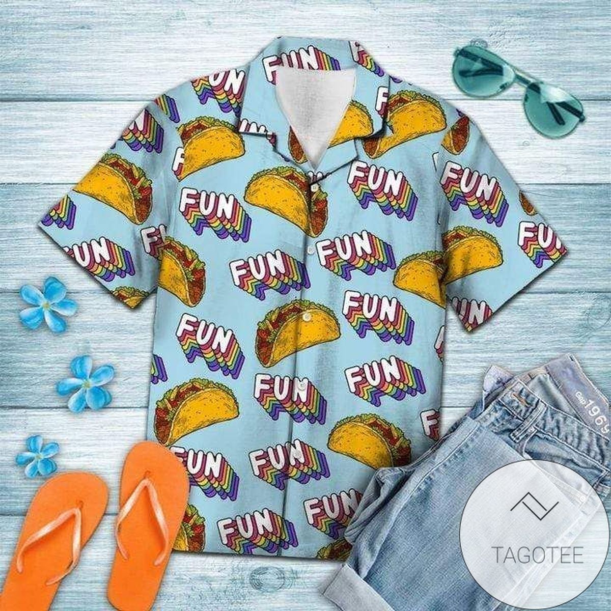 Funny Tacos And Tequila Hawaiian Shirts #va