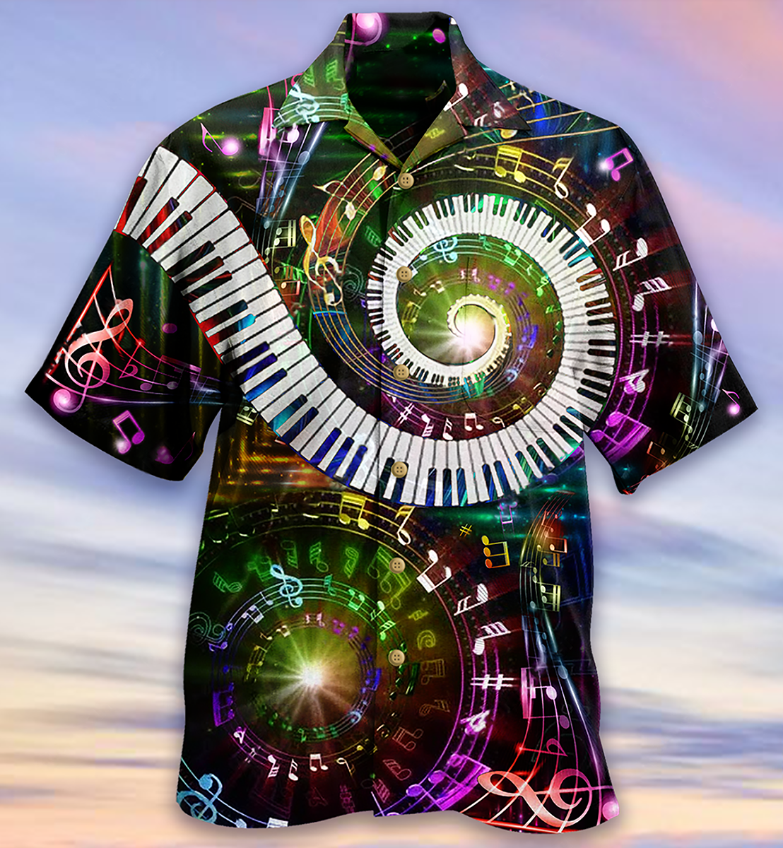 Galaxy Skull Hawaiian Shirt