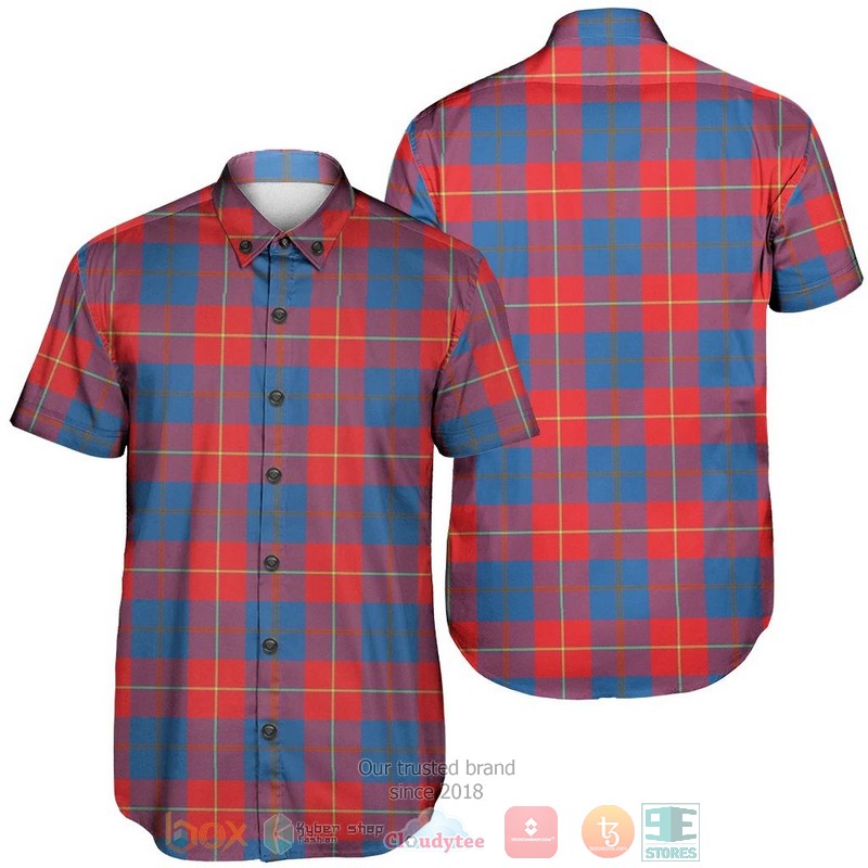 Galloway District Tartan Hawaiian Shirt