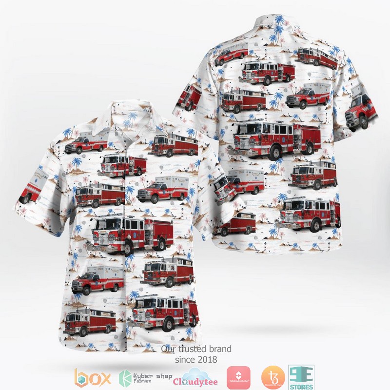 Galveston Texas Galveston County Health District EMS Hawaii 3D Shirt