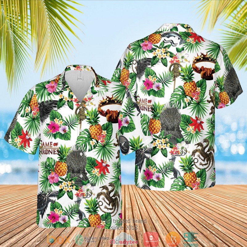 Game of Thrones Characters Pineapple Black Hawaian Summer Outfit